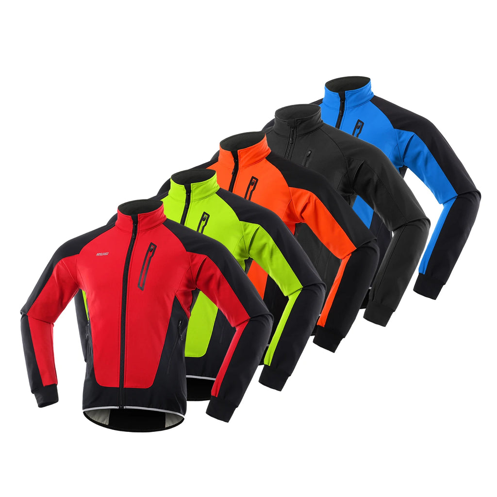 Giacca ciclismo uomo con fodera e quattro tasche