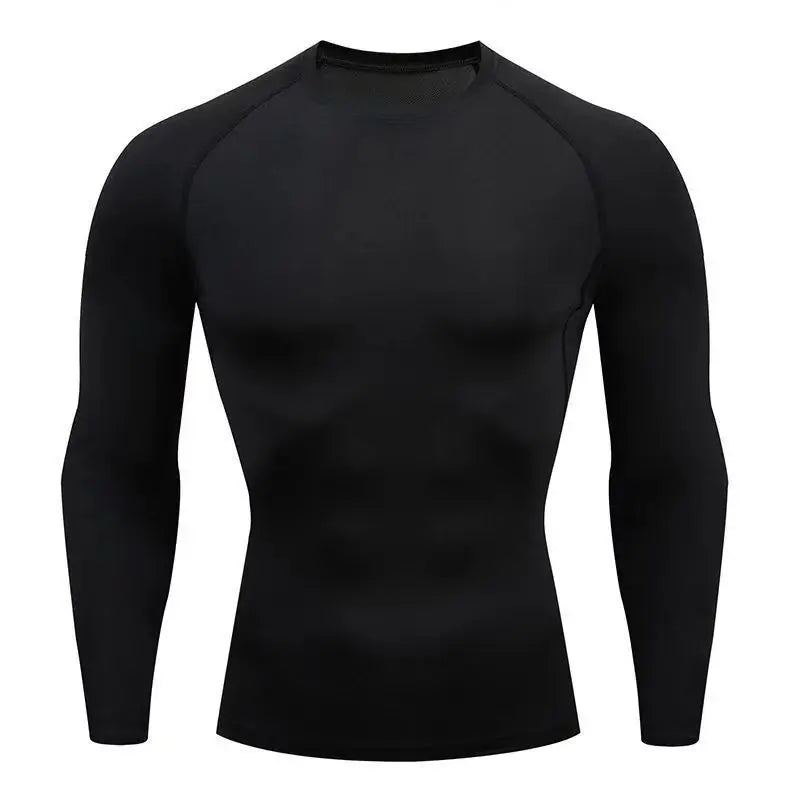 Completo sportivo uomo con maglia e leggings