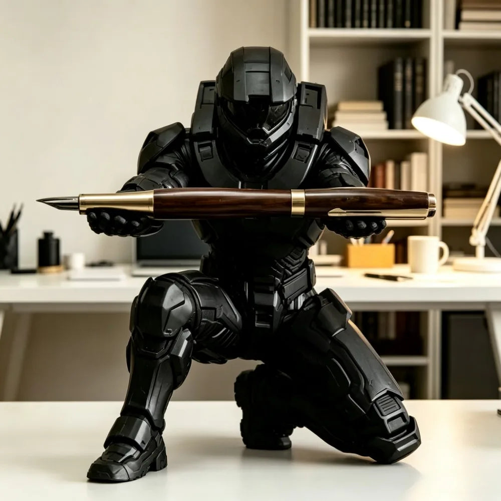 3D-Printed Medieval Knight Pen Holder