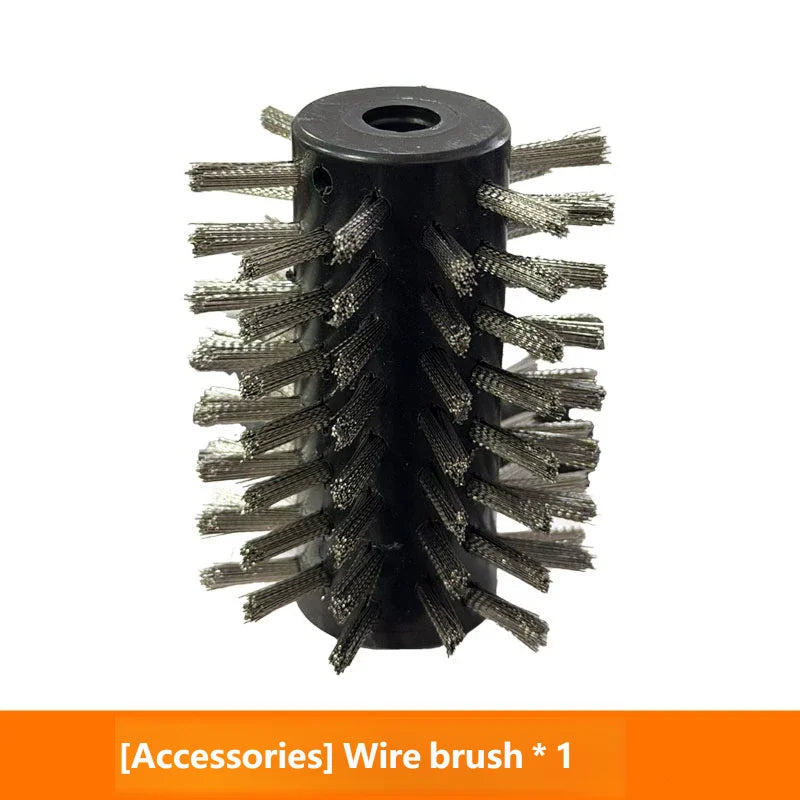 Brosse électrique pour gril, outil manuel de nettoyage de grille de barbecue d’extérieur, en acier inoxydable, pour éliminer la graisse, la rouille et la saleté