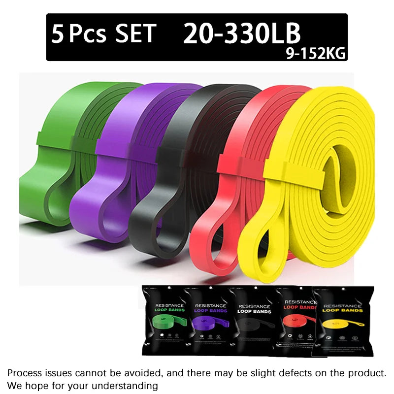 Natural Latex Resistance Band for Strength Training