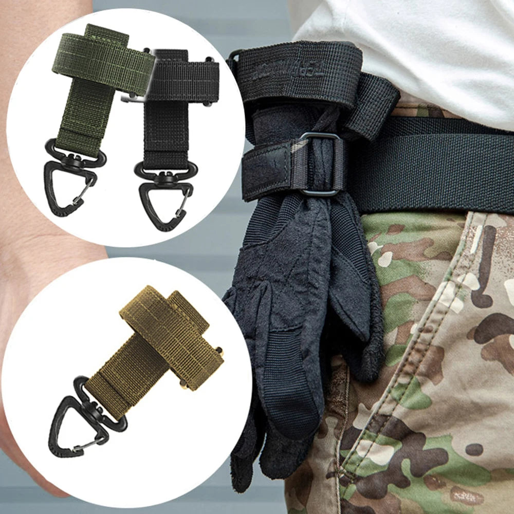 Portable Glove and Rope Clip for Outdoor Gear