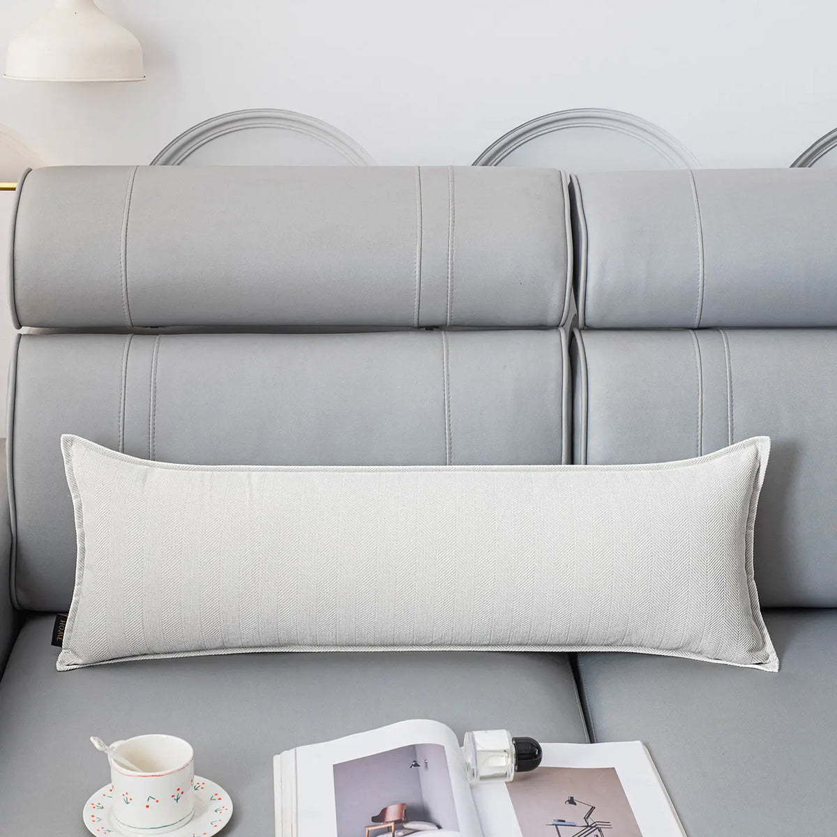 30x70/30x90/30x120cm Solid Throw Pillow Cover Nordic Minimalist Cushion Cover Decor Home Decorative Pillowcase Large Size