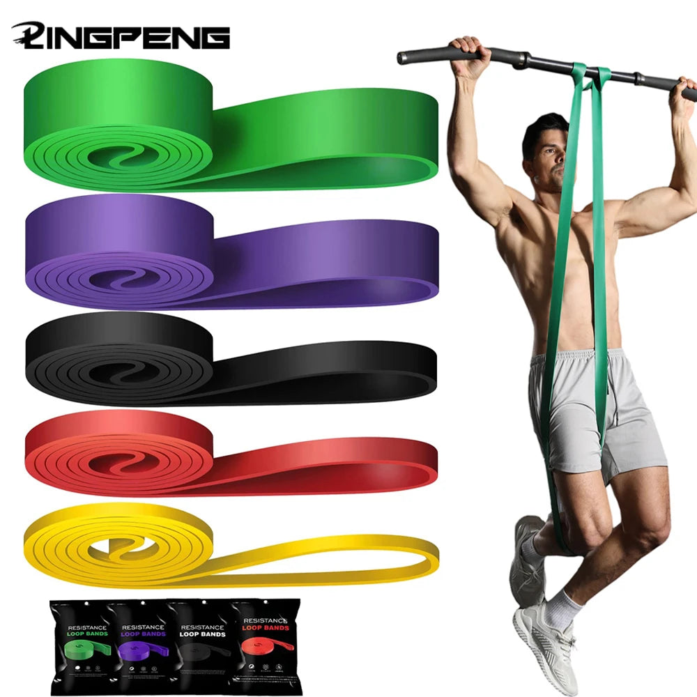 Natural Latex Resistance Band for Strength Training