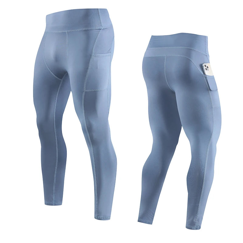 Men’s Running Tights and Compression Sports Pants