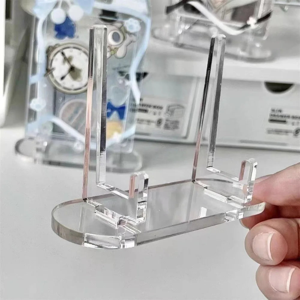 Clear Acrylic Display Stands, 1–10 Piece Sets