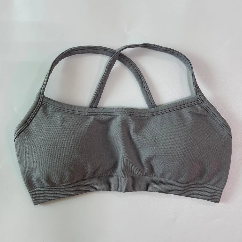 Ensemble yoga femme, haut et short