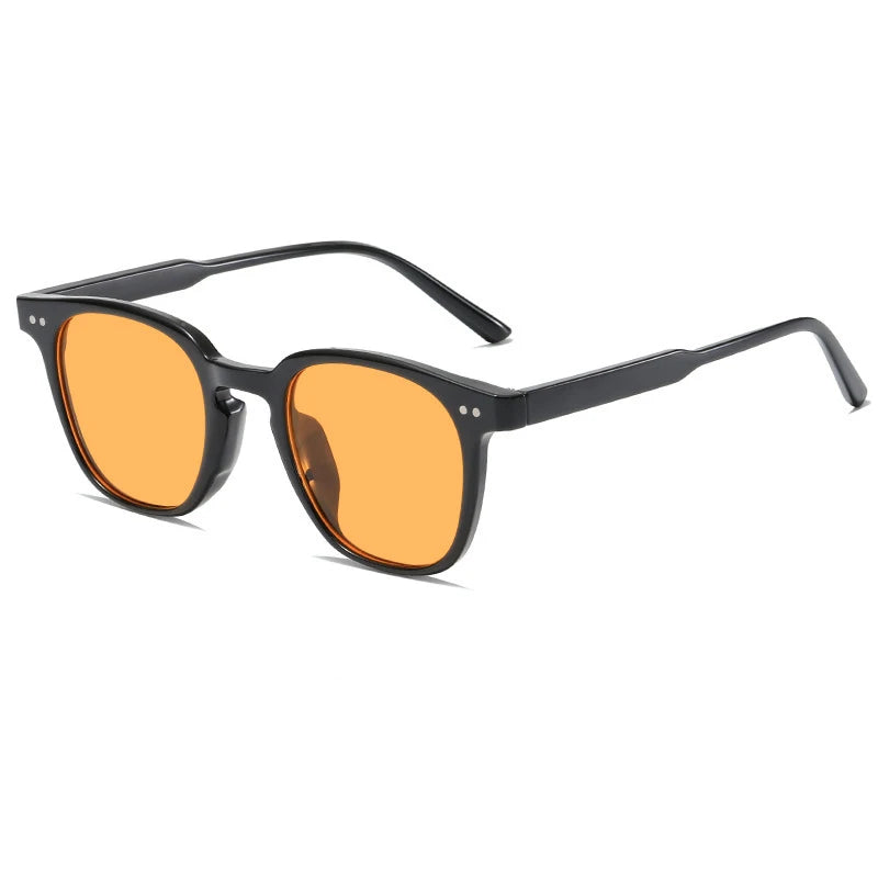 New Vintage Square Sunglasses Women Men Luxury Brand Small Round Sun Glasses Female Small Eyewear Sunglasses for Male Female