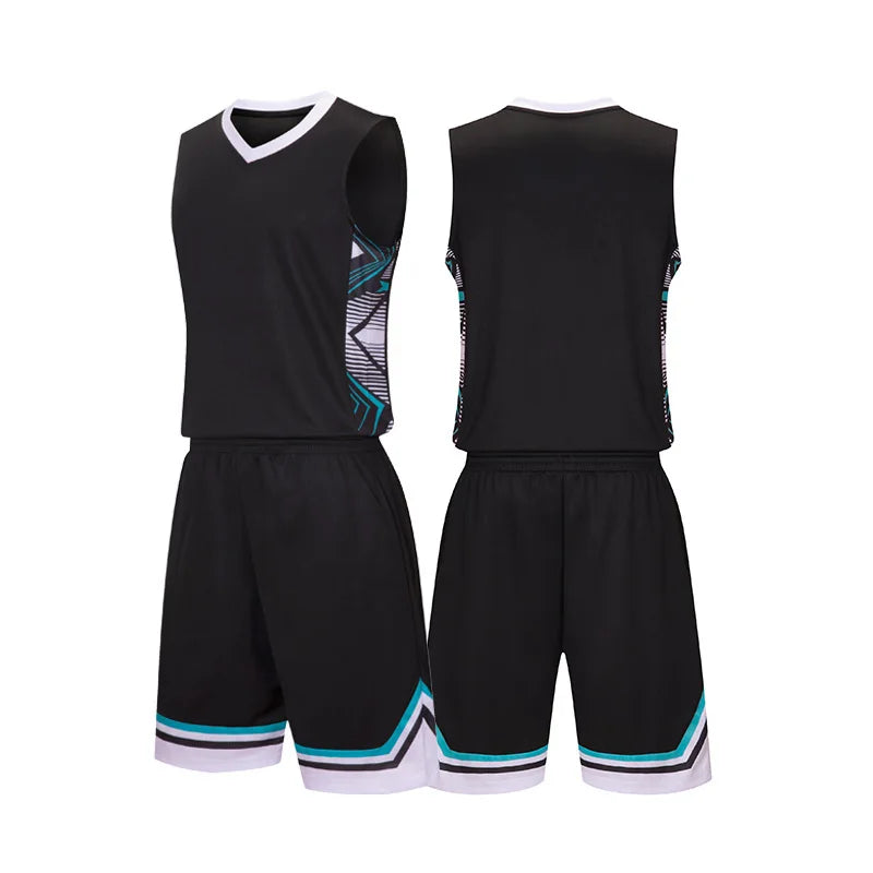 Adult Kid Basketball Jersey Youth Quick-drying Breathable Unisex Team Training Uniform Shirt Sportswear Child Tracksuit Outfit
