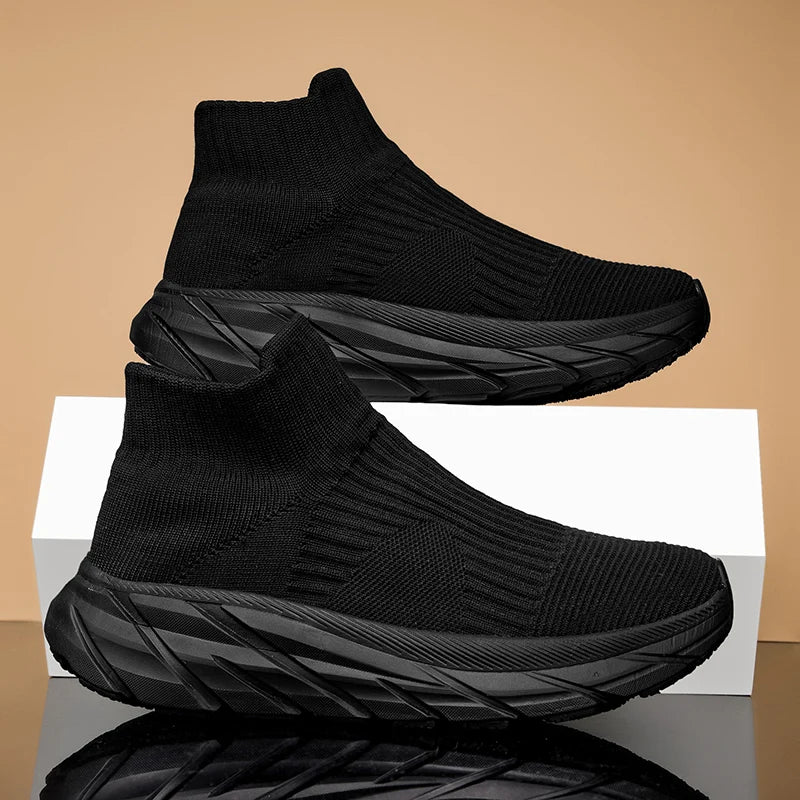 Men’s Running and Walking Shoes, Winter Boots, Casual Sneakers, Plush Warm Sports Shoes, Lightweight Men’s Casual Sneakers