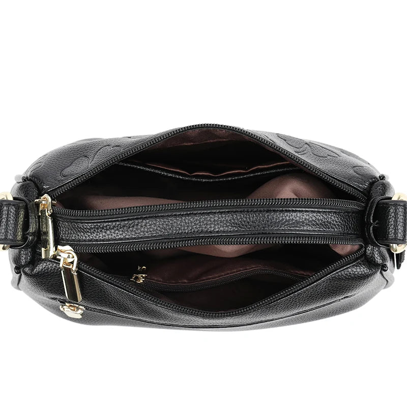 Genuine Brand Sac A Main Soft Leather Shoulder Bags For Women 2026 New Luxury Ladies Crossbody Bag Designer High Quality Handbag