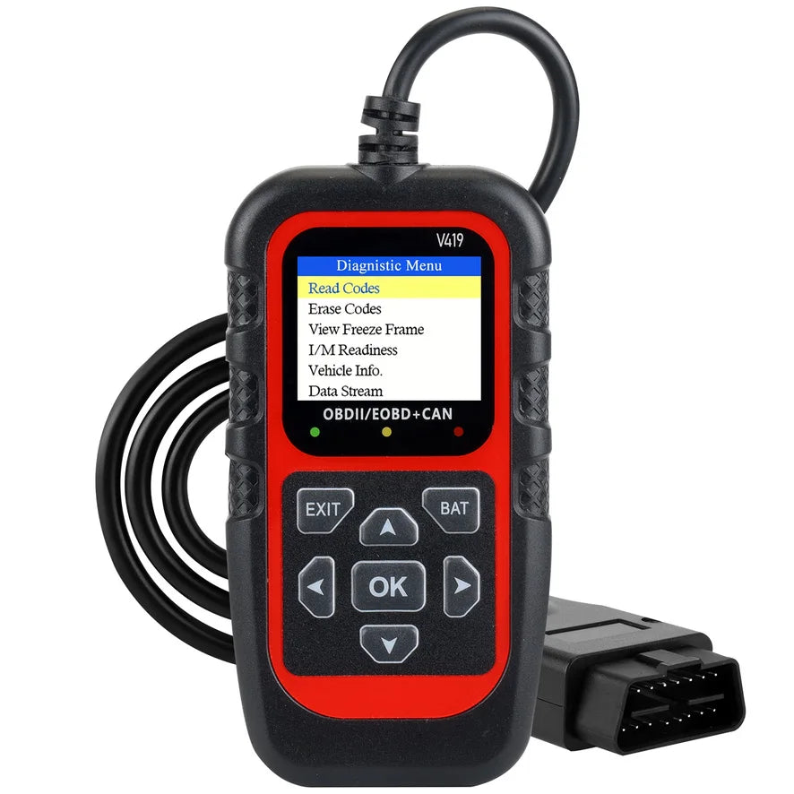 V419 Car Diagnostic Tool Automotive OBD2 Scanner Check Engine Code Reader