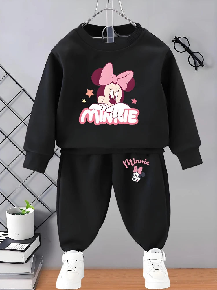 Girls’ Two-Piece Hoodie and Trousers Set