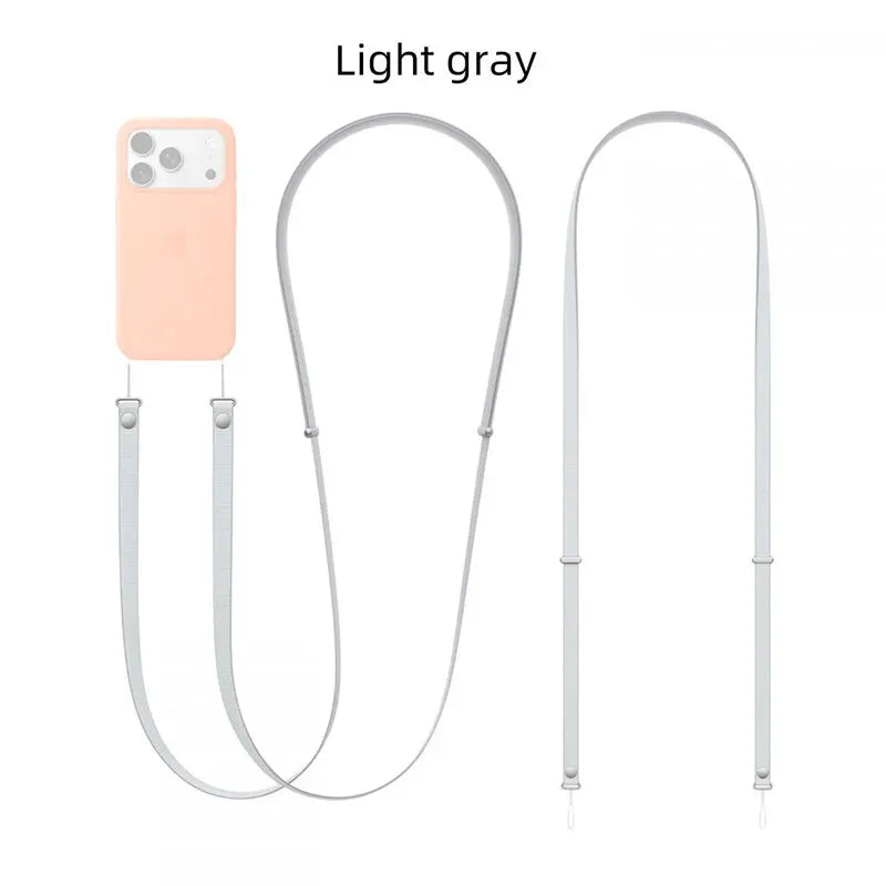 High End Official Magnetic Woven Strap for Orginal Iphone 17 16 15 Pro Max 17 Air Phone Crossbody Lanyard Anti-loss Apple Strap