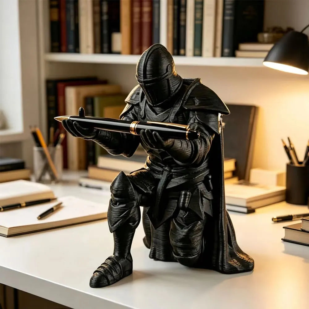 3D-Printed Medieval Knight Pen Holder