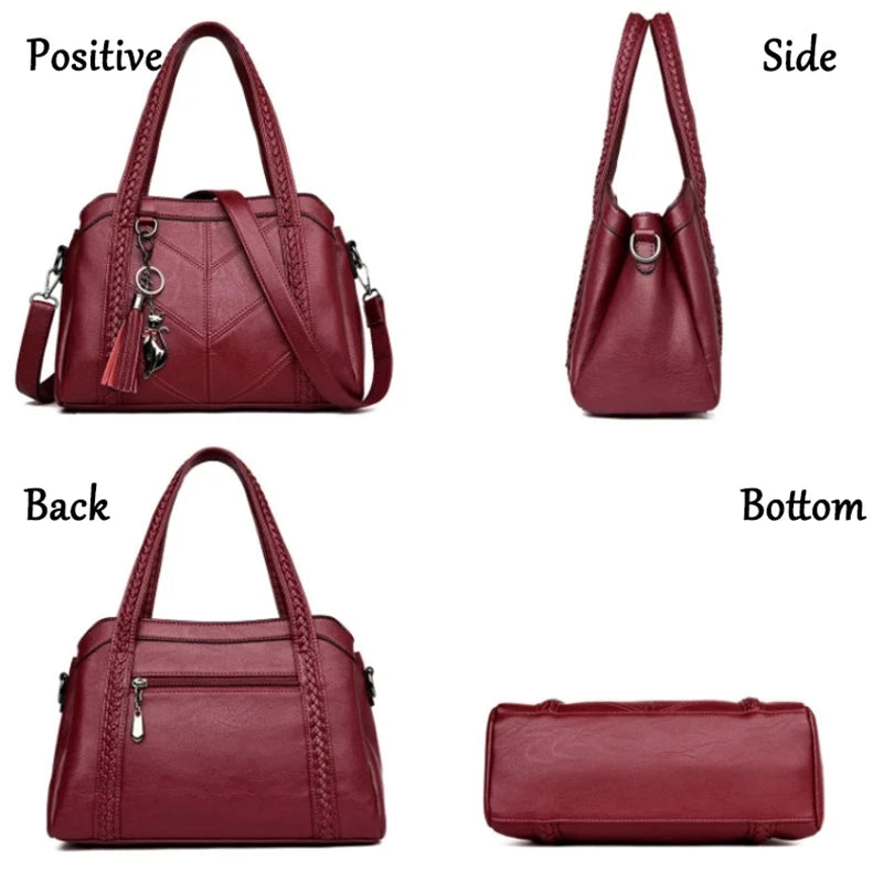 Women Luxury Handbags for Women Leather Bag High Quality Sheepskin Female Shoulder Bags Famous Designer Crossbody Bag Sac à Main