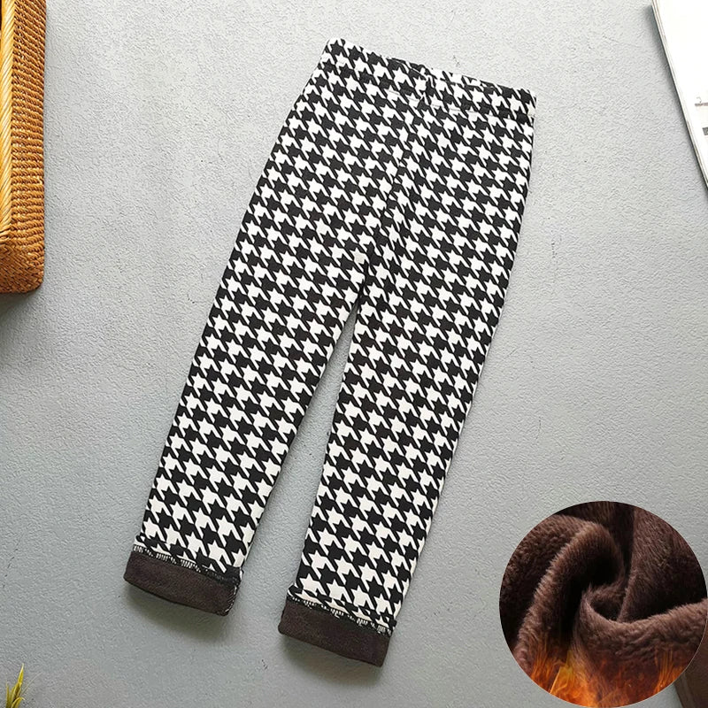 Children’s Fleece-Lined Printed Leggings