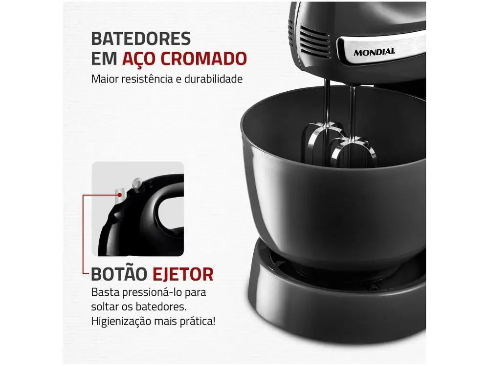 Mondial 400W Bella Massa B-23 Np Mixeur - 110V