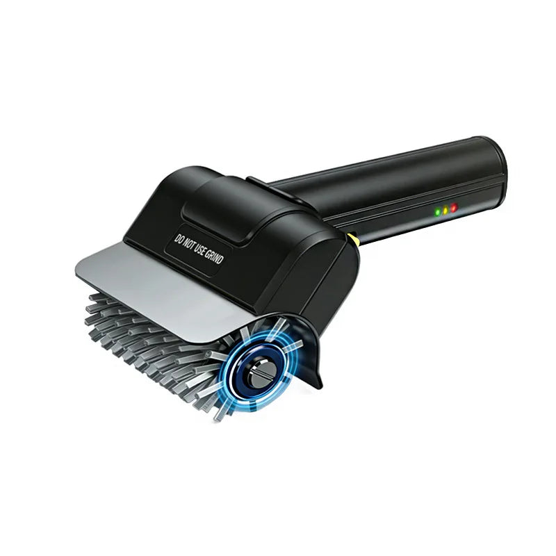 Brosse électrique pour gril, outil manuel de nettoyage de grille de barbecue d’extérieur, en acier inoxydable, pour éliminer la graisse, la rouille et la saleté