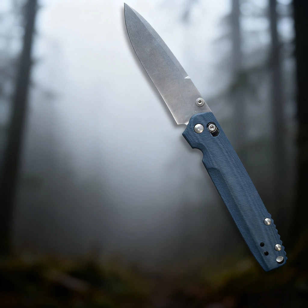 Klappmesser mit M390-Klinge und G10-Griff, handliches Outdoor-Messer, ideal zum Sammeln. Ein tolles Geschenk für Männer und Frauen. Versand aus den USA.