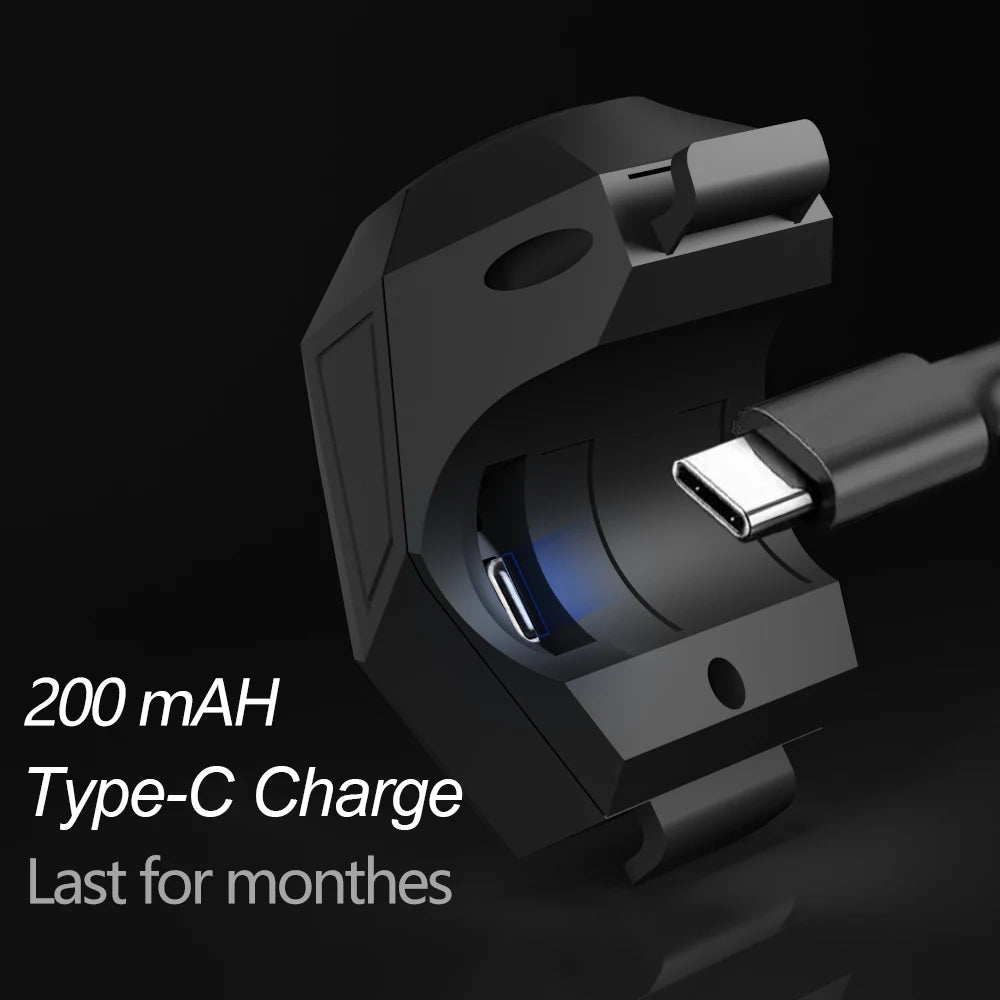 Timbre eléctrico para bicicleta, recargable por USB, alarma para manillar de bicicleta, timbre de 120 dB, superpotente, antirrobo, para patinete