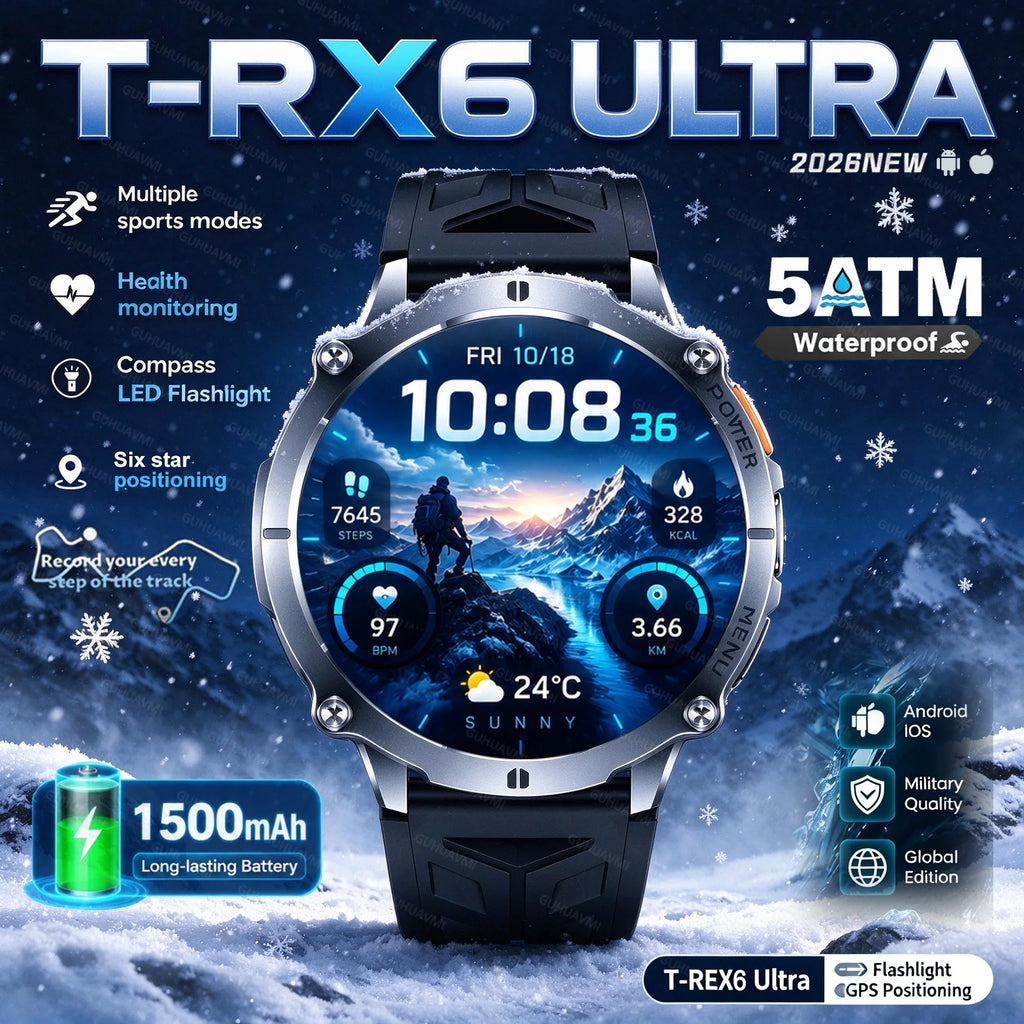 Smartwatch sportivo da 1,7″ con chiamate Bluetooth
