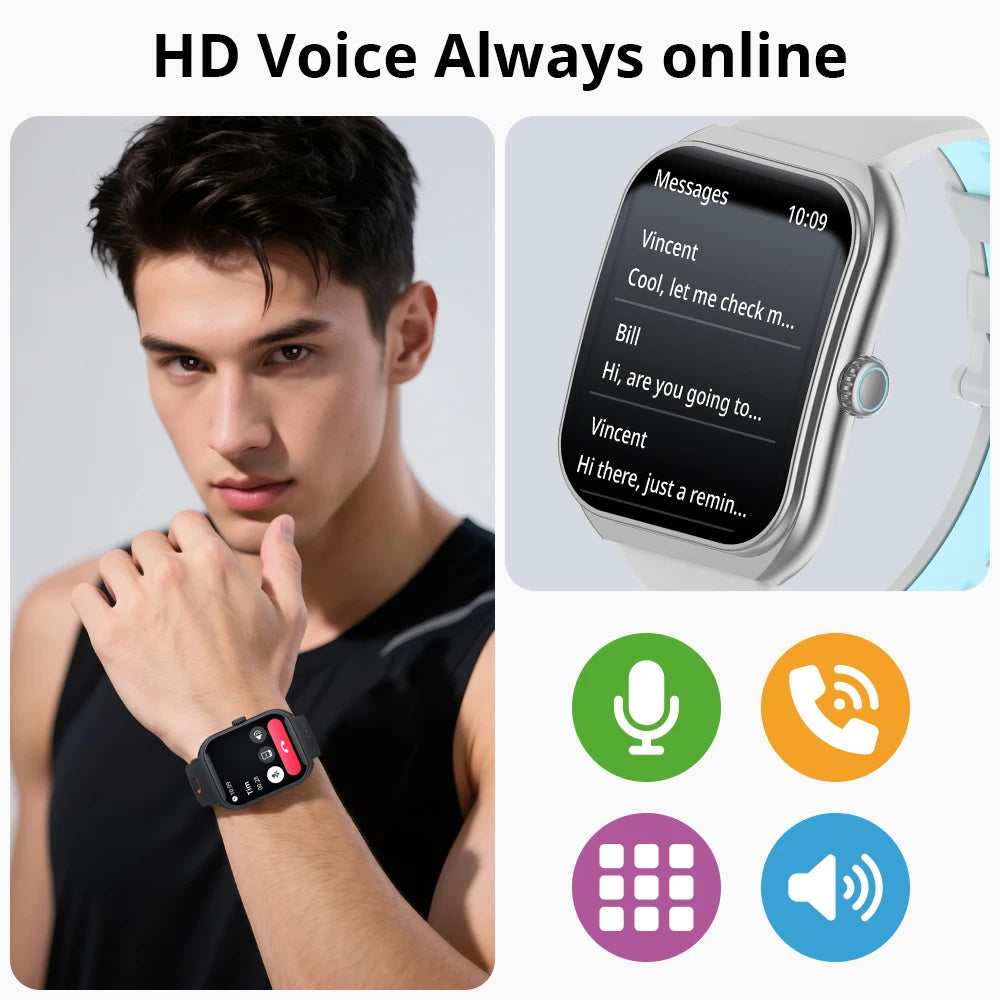 COLMI P86 AMOLED Smartwatch with Bluetooth Calling
