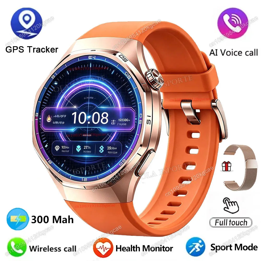 2026 New Men's Smart Watch 1.52 HD Display Health Tracking Bluetooth Call Voice Assistant Sports IP68 Waterproof Smartwatch Ht30