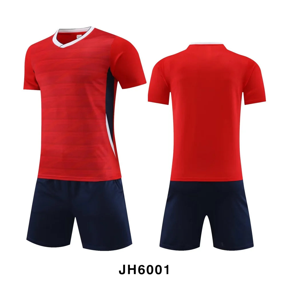 Adult Football Jersey Uniform Soccer Customize Men Kit Sports Clothes Women Futsal Sportswear Training Tracksuit Suit Clothing