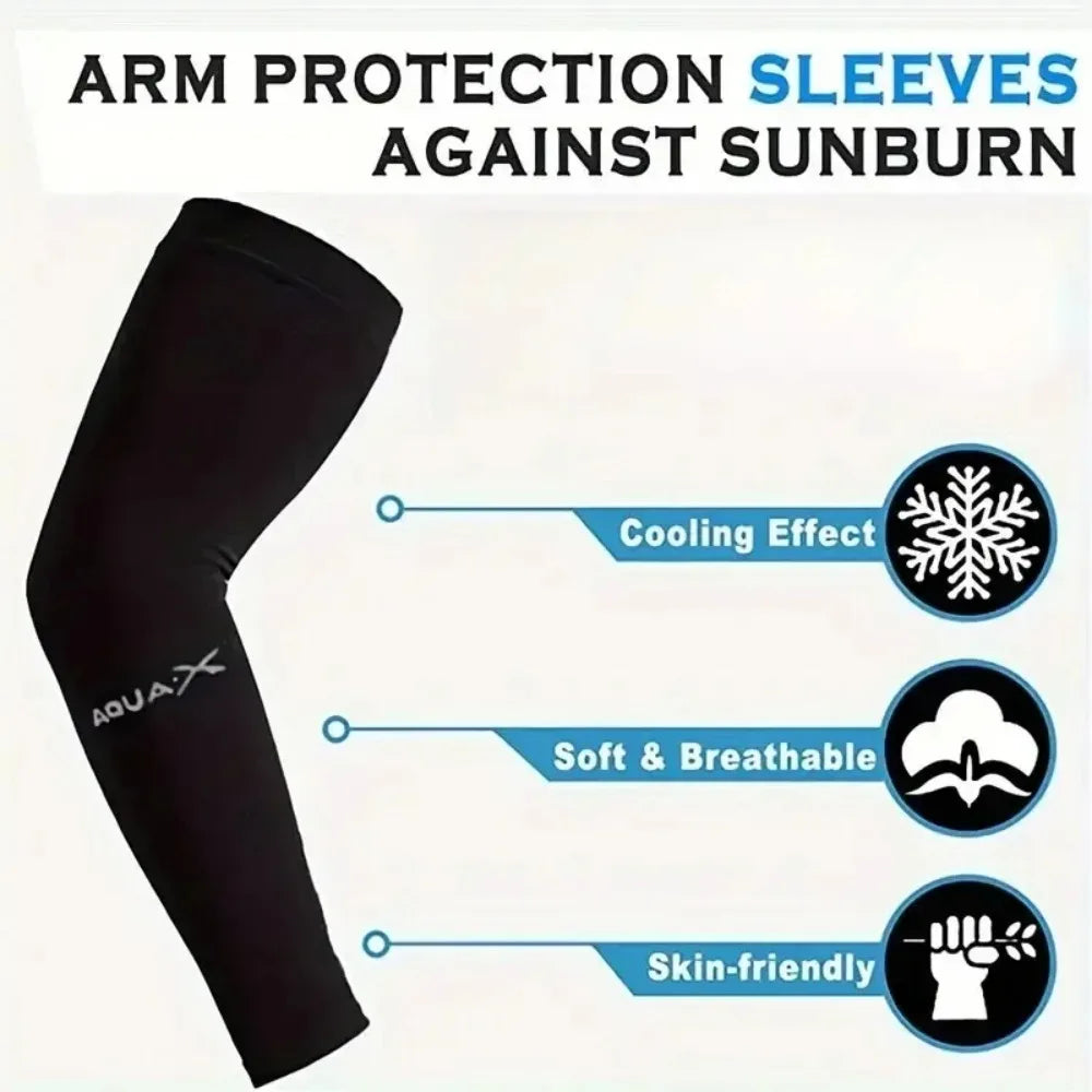 3 Paar atmungsaktive Armstulpen mit Sonnenschutz, geeignet für Sport, Autofahren und Outdoor-Abenteuer
