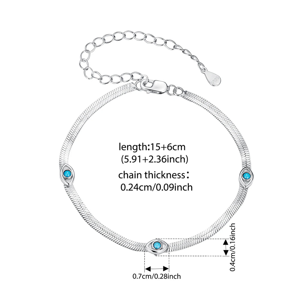 Bracciale con motivo a occhio