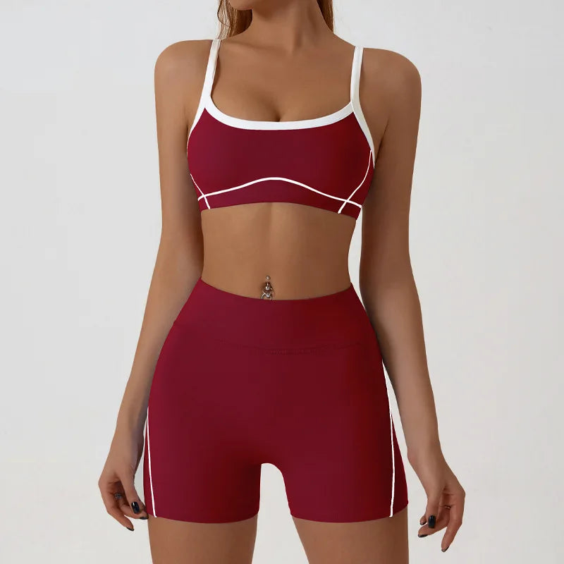 Ensemble yoga femme, 2 pièces