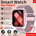 LIGE New 1.83"HD Smart Watch Women Men Health Monitoring Waterproof Bluetooth Call Multi-Sport Modes Smartwatch For Android ios