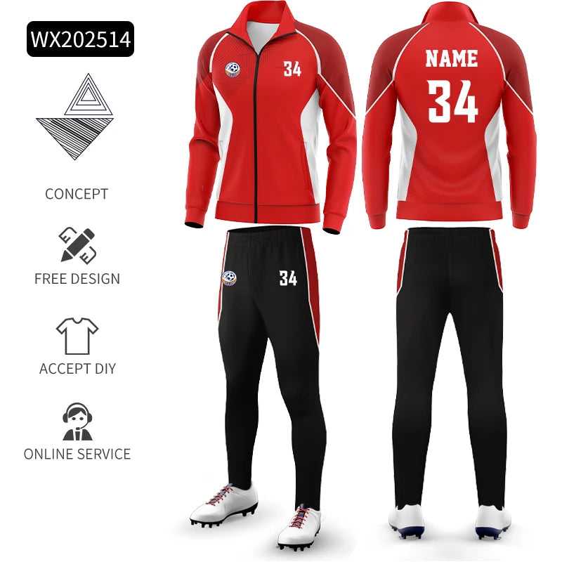 Fußball-Trainingsanzug für Herren