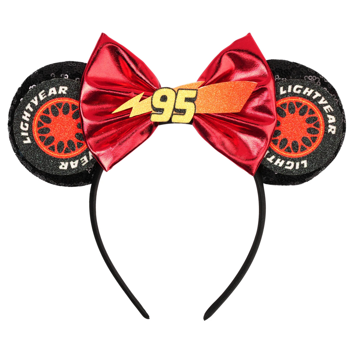 2026 New Style Sequin Ear Headband Sequin Bows Girl Adult Kids Halloween Party Cosplay Hair Accessories Princess Hairband