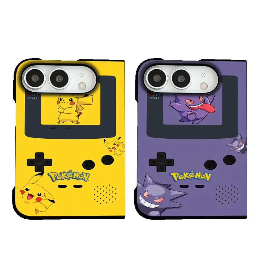 Case for Apple iPhone Duo 18Pro Max 18 Pro Phone Cover Pokes Mon Game Console