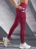 Women’s High-Waisted Yoga Leggings with Two Pockets