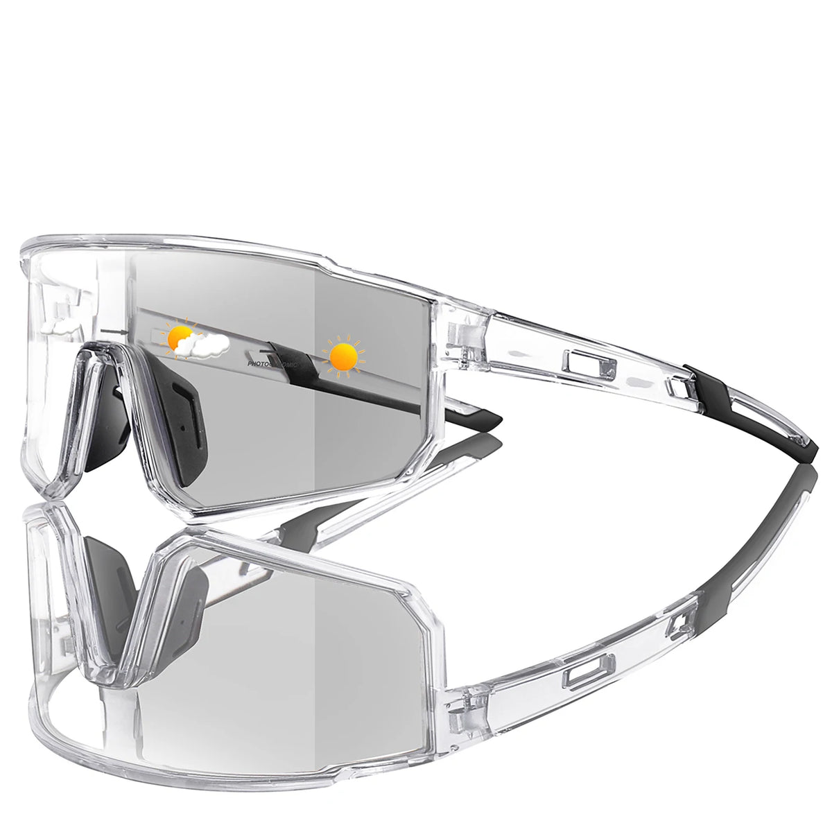 New Style Brand Photochromic Eyewear for Men and Women, MTB and Cycling Glasses, Running and Fishing Glasses, Comfortable Windproof Goggles