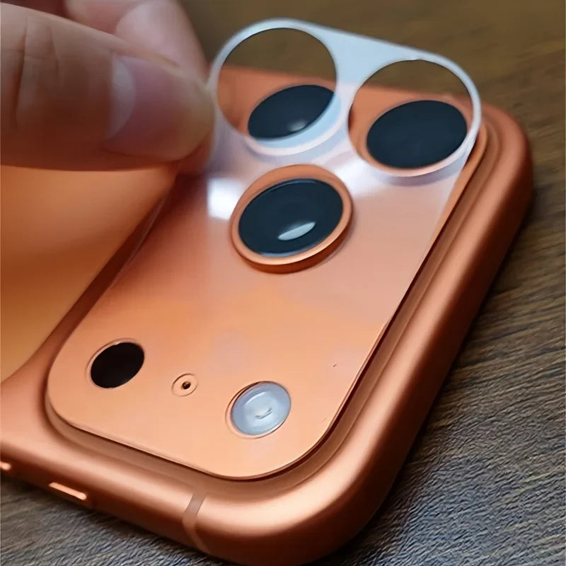 5pcs HD Transparent Matte Camera Protector for IPhone 18 17 Pro Max 18 17 Pro Full Cover Clear Backplate Lens Film Cap
