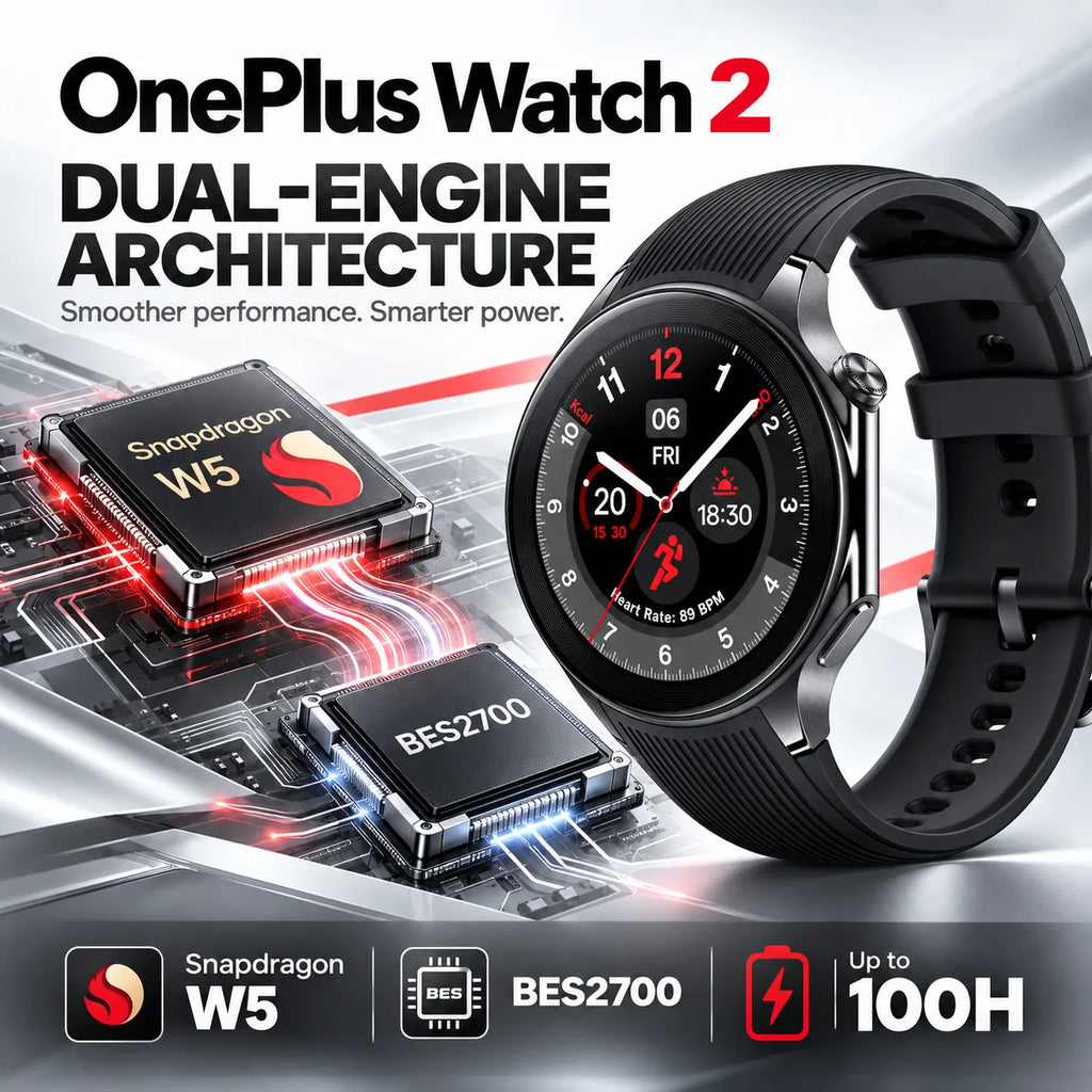 OnePlus Watch 2 smartwatch Wear OS