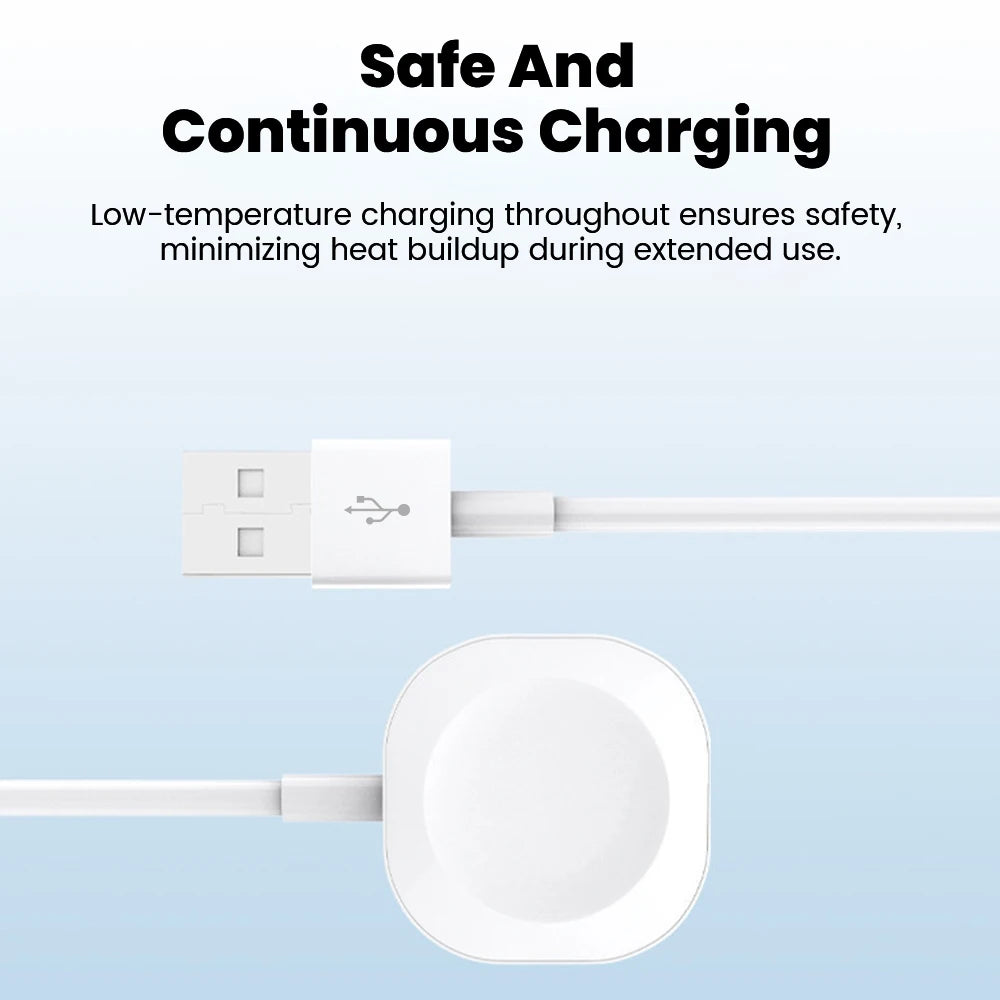 Magnetic Wireless Charger for Apple Watch Series 11 10 9 8 7 6 5 4 SE Uitra 1/2 1M Fast Charging Cable USB Type C for iWatch