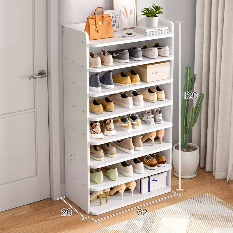 【Breeins】Meuble à chaussures à plusieurs niveaux pour entrée, étagère de rangement pour chaussures, meuble de décoration d'intérieur