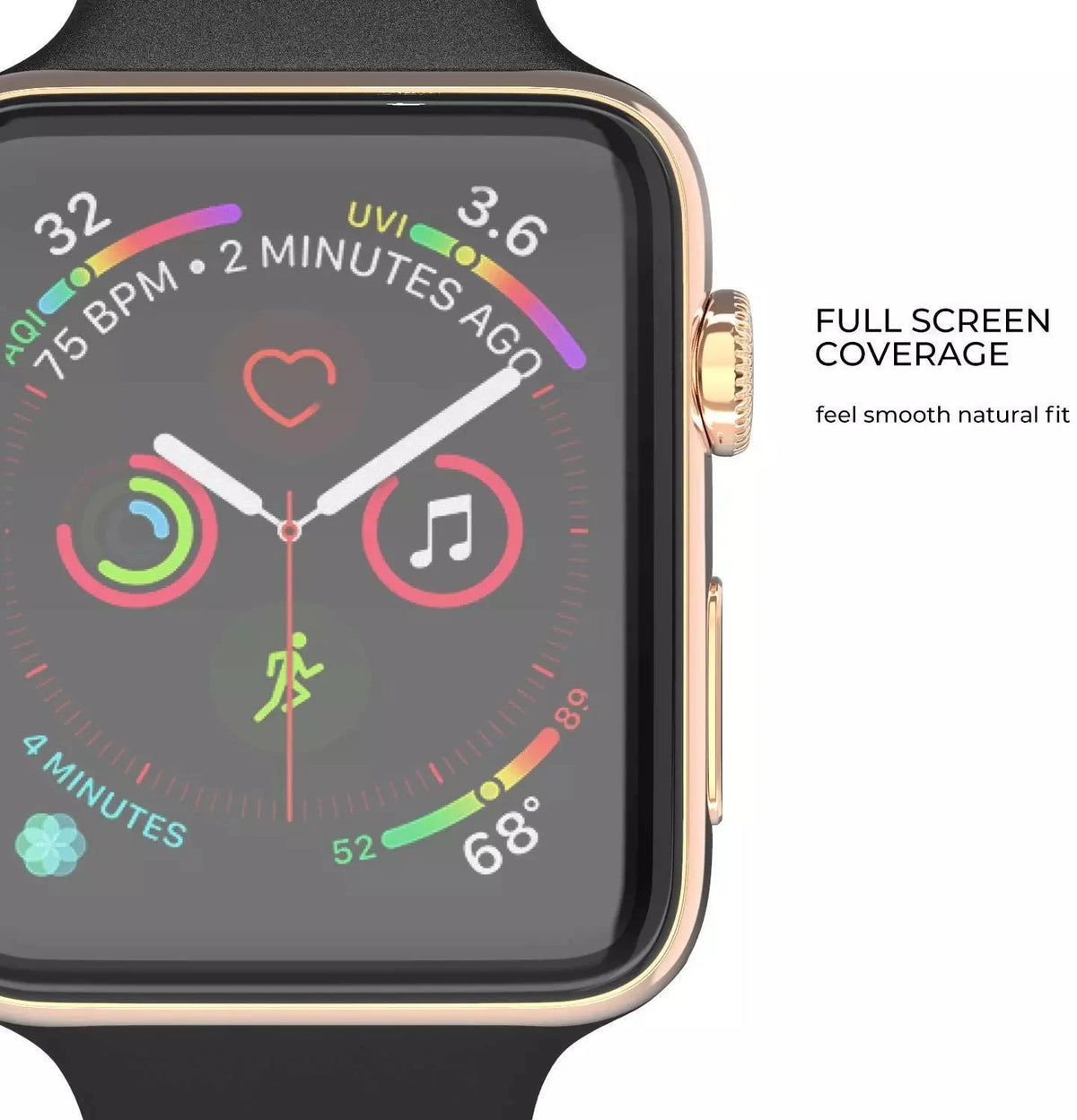 Screen Protector for Apple Watch 7 6 SE 5 9 8 4 3 2 40MM 41MM 42MM 44MM 45MM 38MM Ceramic Film for IWatch Ultra 2 49MM Not Glass