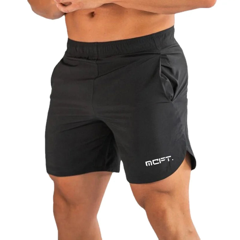 Men Bodybuilding Quick Dry Workout Shorts with Pockets Plus Size for Gym Running Basketball Summer Fitness