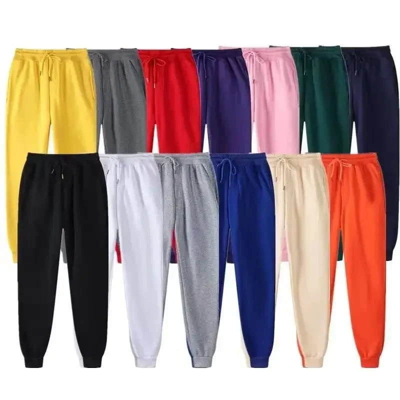 Pantaloni sportivi uomo con vita elasticizzata
