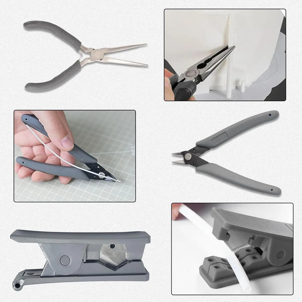 Creality 3D-Druck-Werkzeug-Set Warp Kit 74-teilig, umfassendes 3D-Druck-Werkzeugset für den Zusammenbau von 3D-Druckern, die Reinigung von Düsen und die Entfernung von Modellen