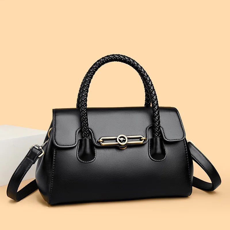 Women 2026 New Luxury Purses and Handbags Designer Messenger Bag Sac High Quality PU Leather Shoulder Crossbody Bags for Female