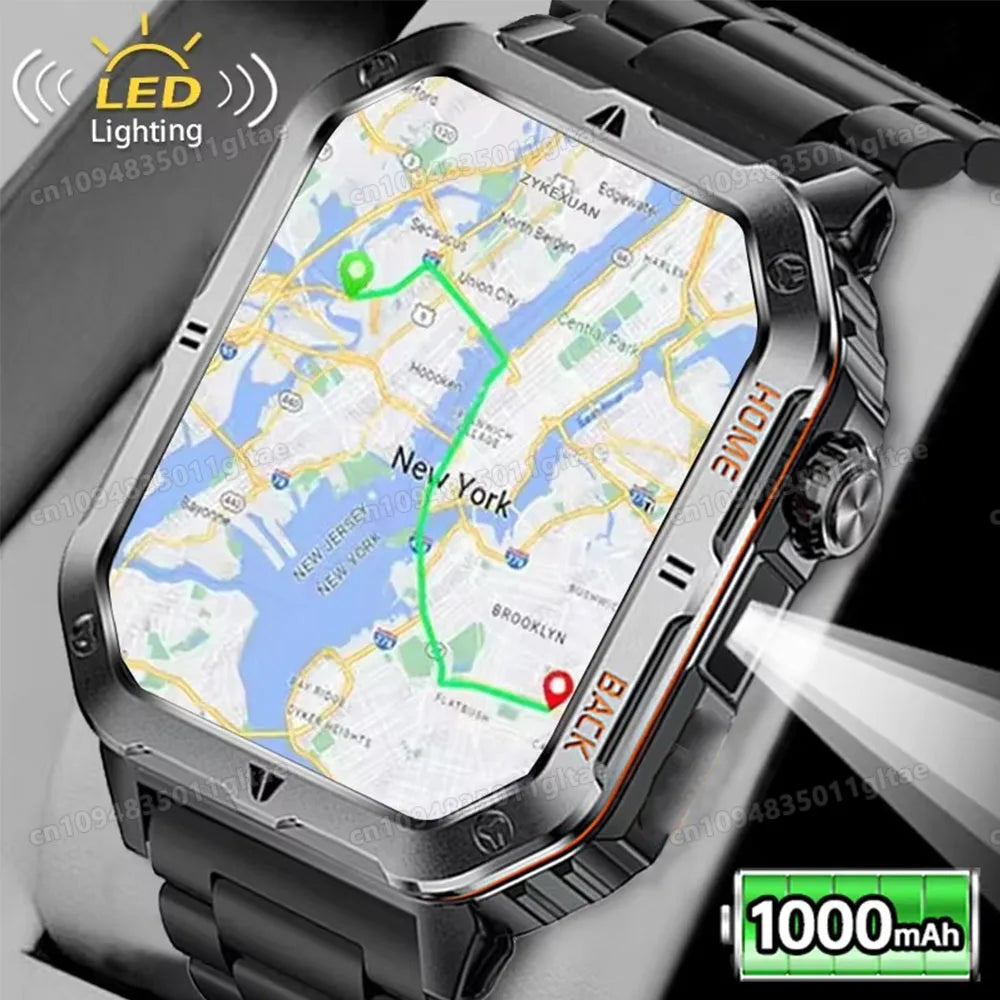 AMOLED Outdoor Smartwatch with Bluetooth Calling