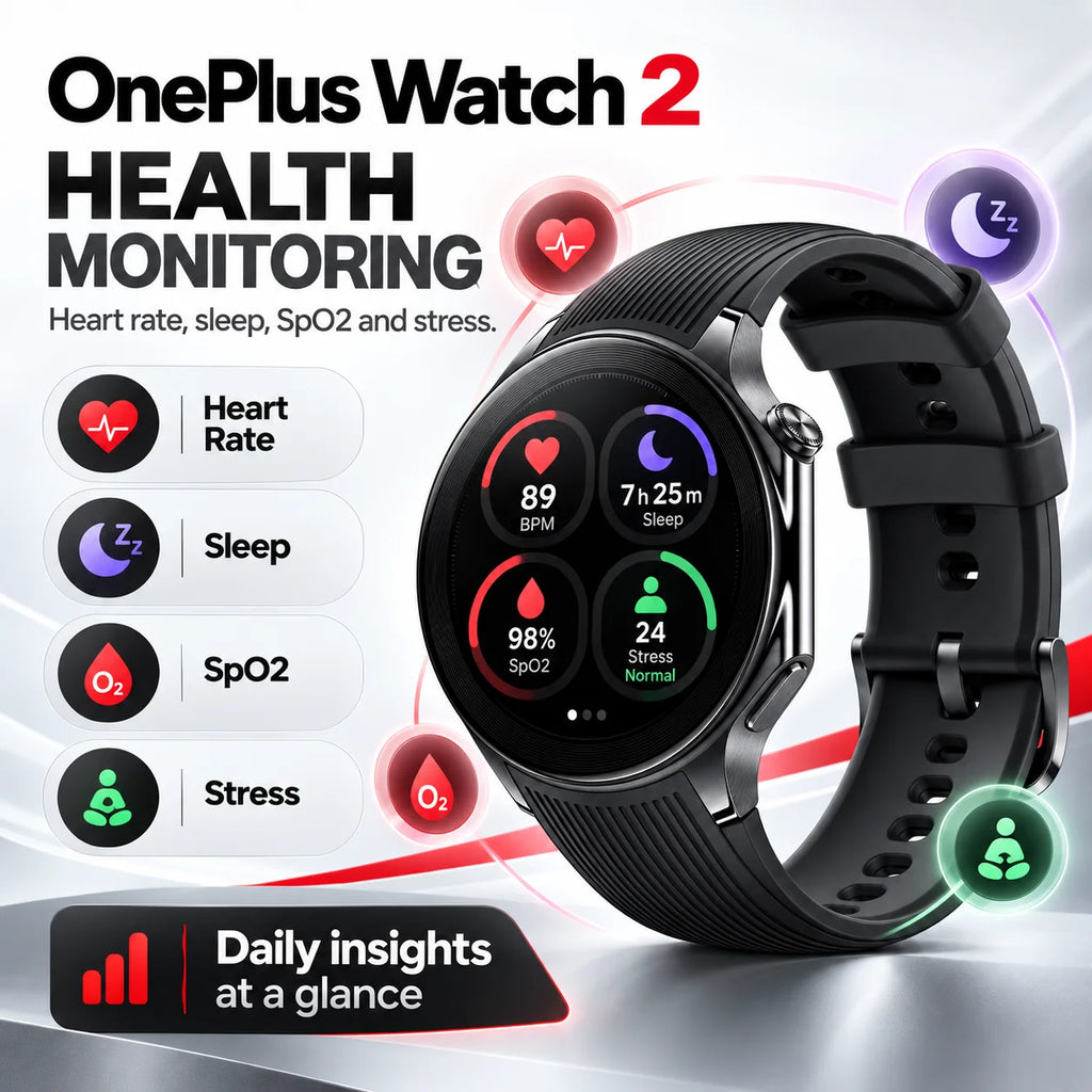OnePlus Watch 2 smartwatch Wear OS