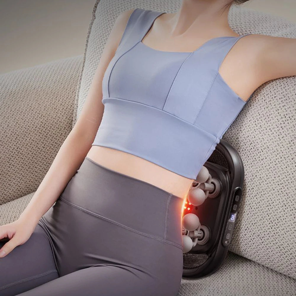16 Massage Heads Massage Gun, Cordless Fascia Gun, High-Frequency Vibration Back and Waist Massager, Neck and Shoulder Massager
